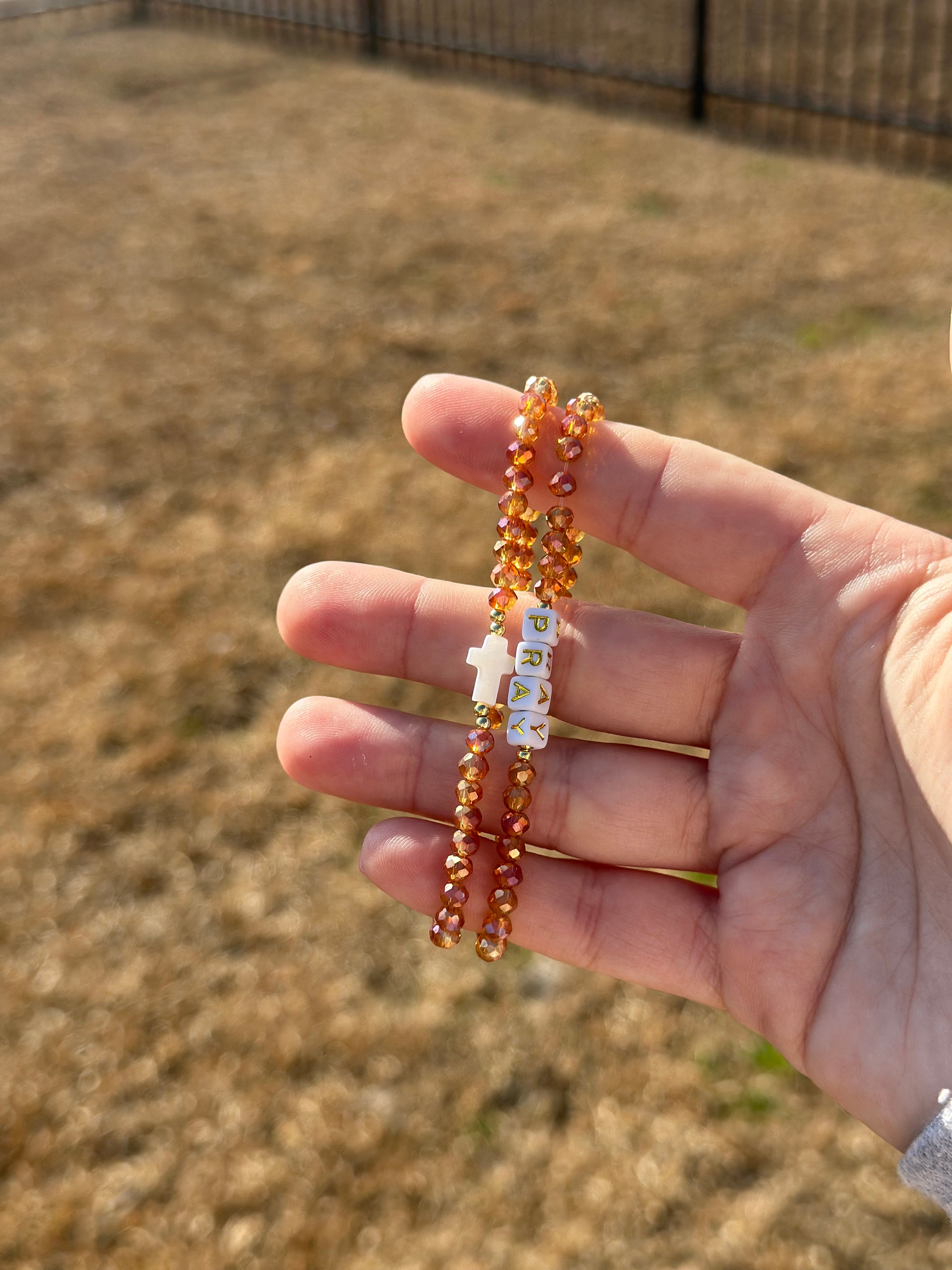 Terracotta Pray Bracelet Set